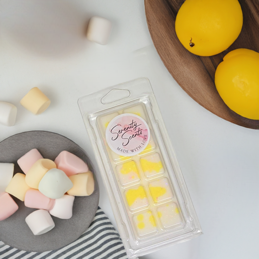 Marshmallow & Lemon buttercream snap bar