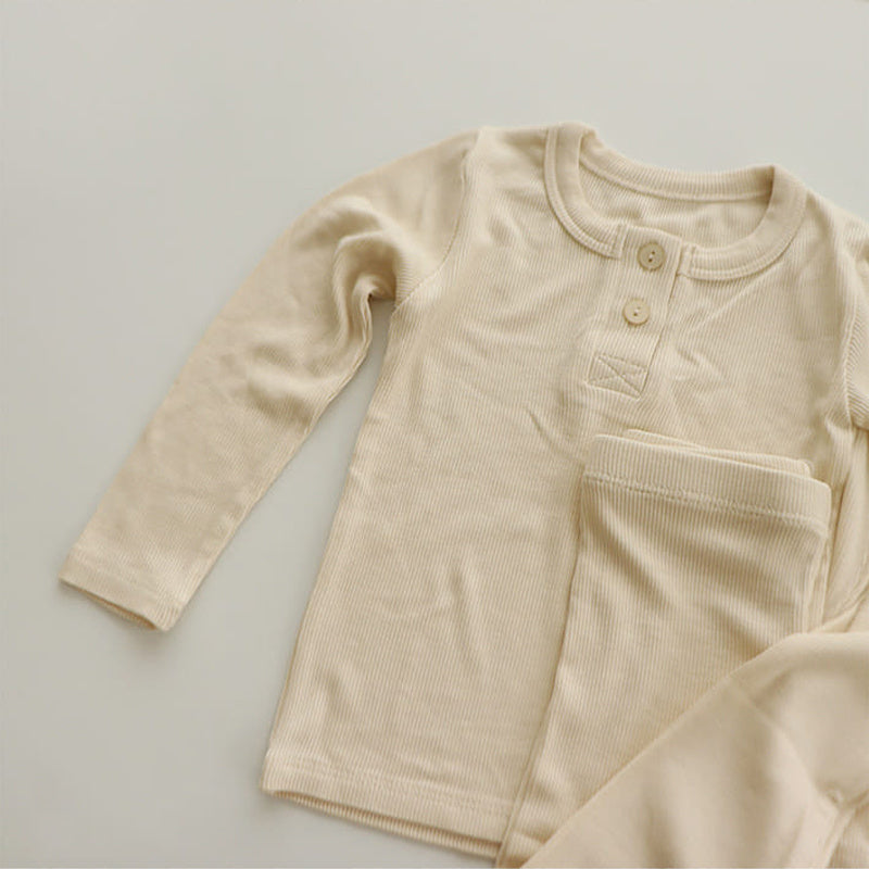 Baby Kids Pajamas Sets Unisex