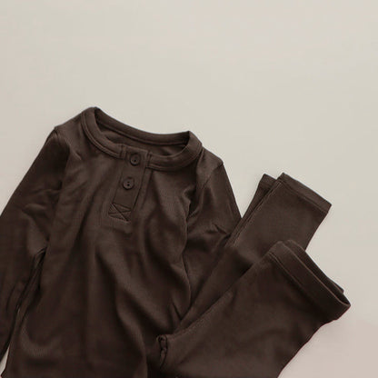 Baby Kids Pajamas Sets Unisex