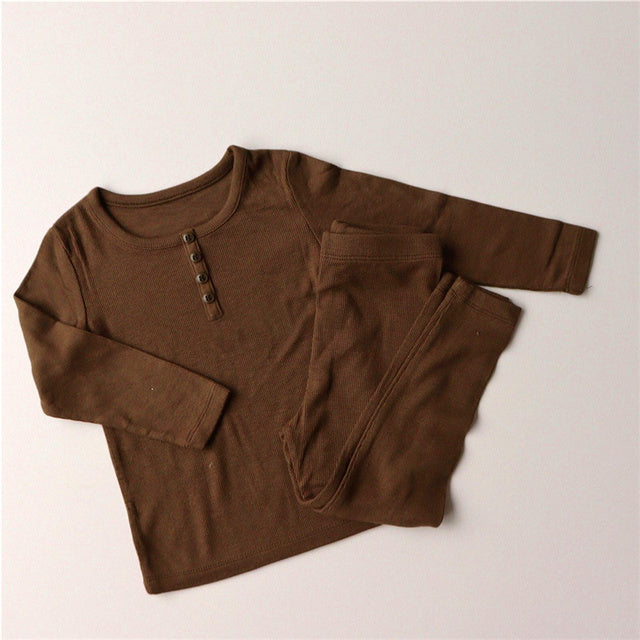 Baby Kids Pajamas Sets Unisex