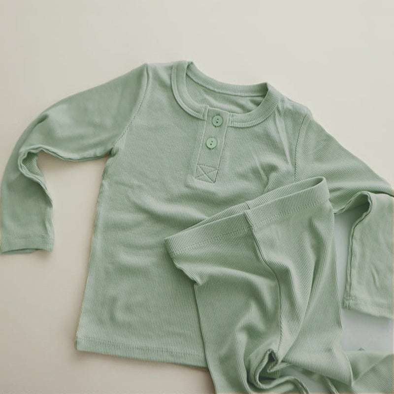 Baby Kids Pajamas Sets Unisex
