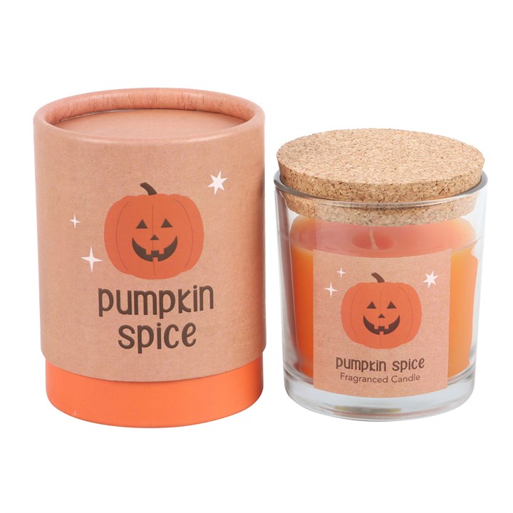 Pumpkin spice candle