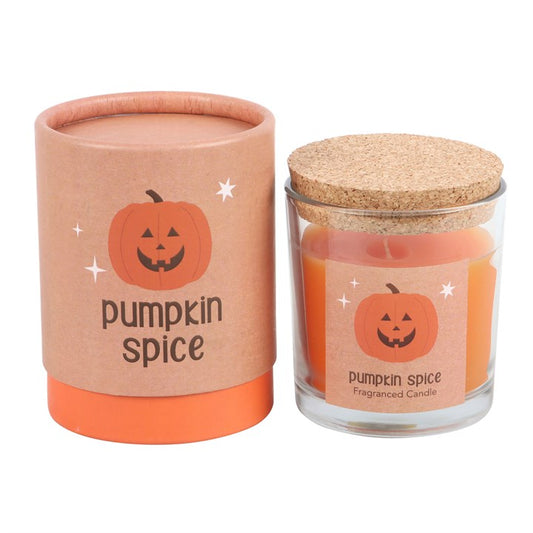 Pumpkin spice candle