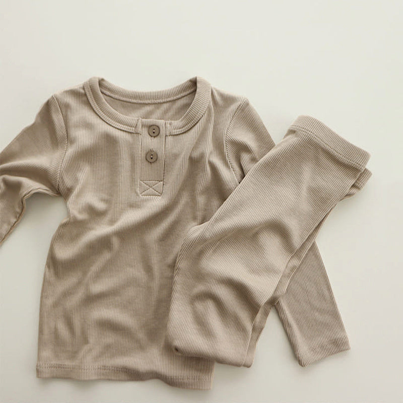 Baby Kids Pajamas Sets Unisex
