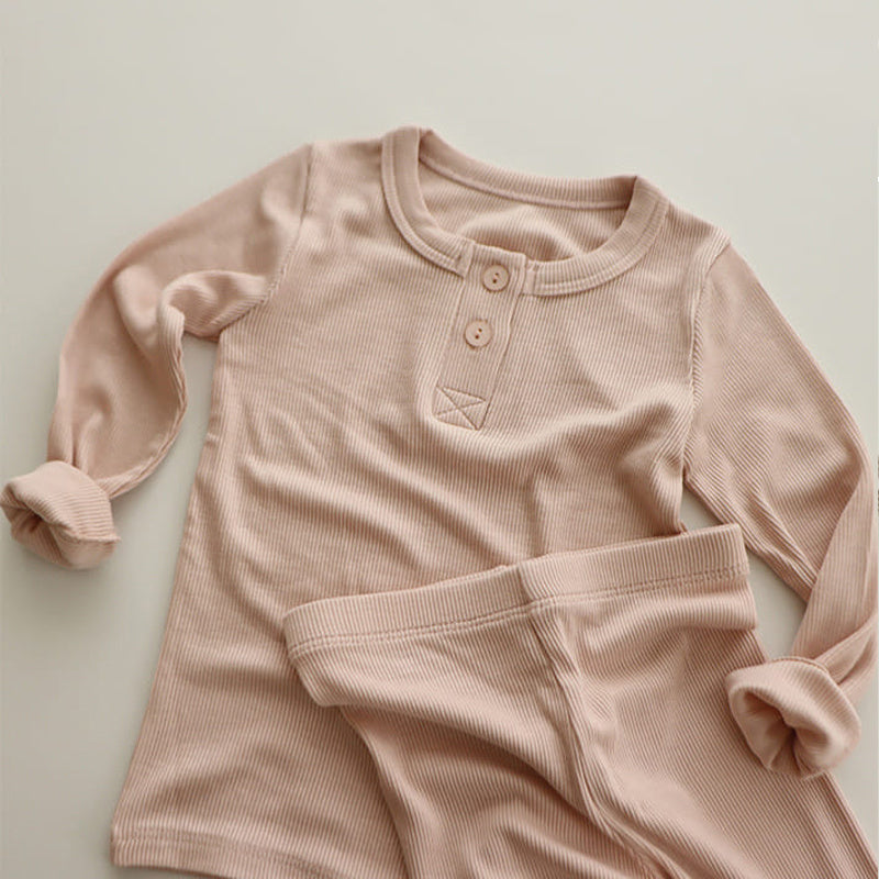 Baby Kids Pajamas Sets Unisex