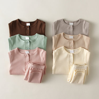 Baby Kids Pajamas Sets Unisex