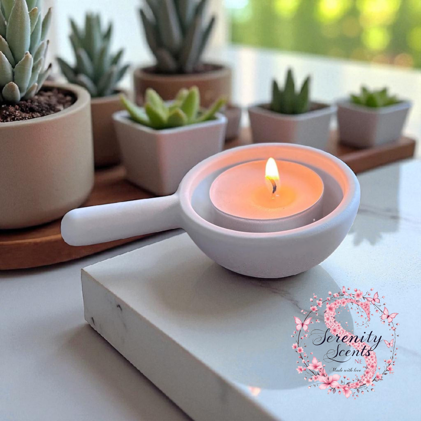 TEA LIGHT SPOON HOLDER * PRE ORDER *
